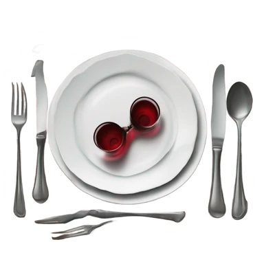 Dinner party table  sticker