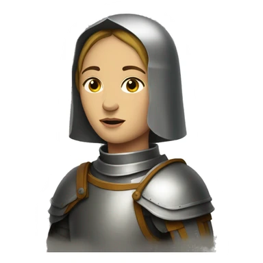 Joan of arc sticker
