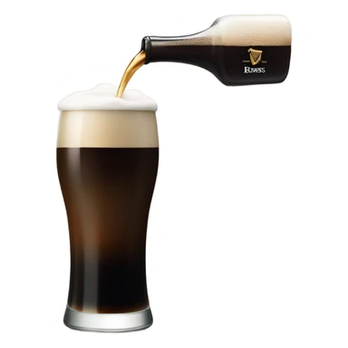 Splitting the G Guinness sticker