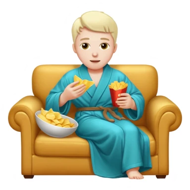 couch potato sticker