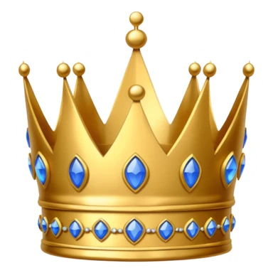 Crown with the word “Bestie” written in meter in the middle sticker