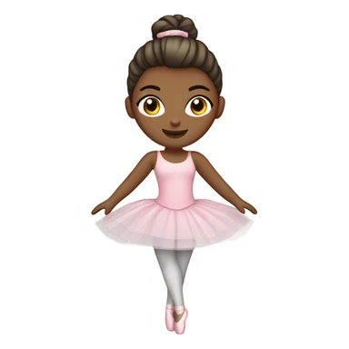 ballerina white girl sticker