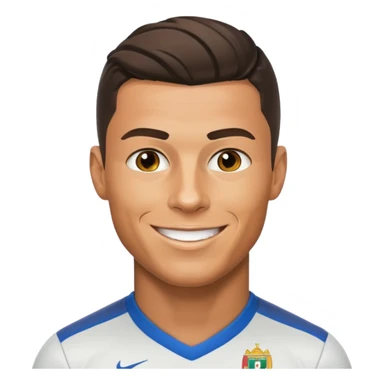 Cristiano Ronaldo football emojis sticker