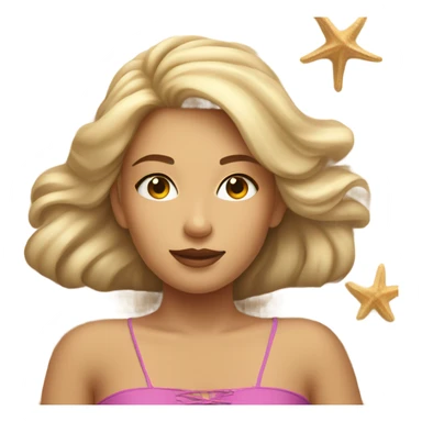 Light colored girls laying on the beach ￼ sticker