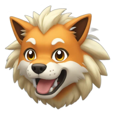 Arcanine sticker