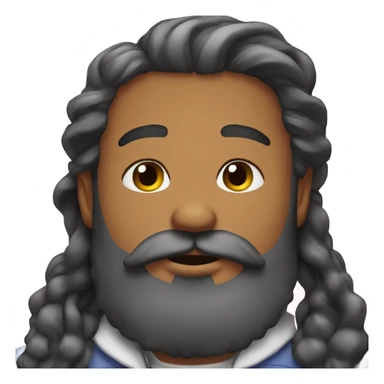 gay kiss beard sticker