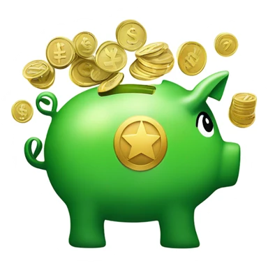 vision board of finance sticker