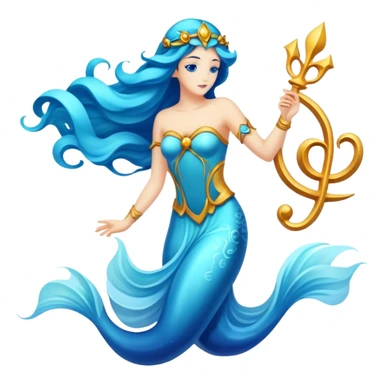 The zodiac symbol Aquarius. sticker