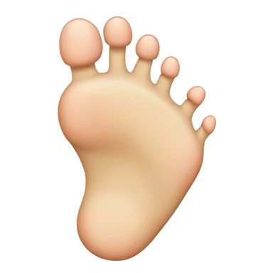 A child’s foot with six toes.” sticker