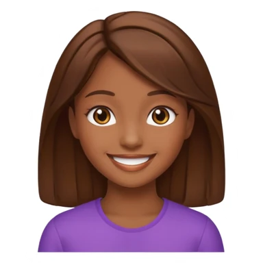 everyday life, food, work, girl, brown hair sticker