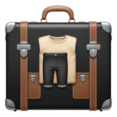 Suitcase with a human bodies inside  sticker