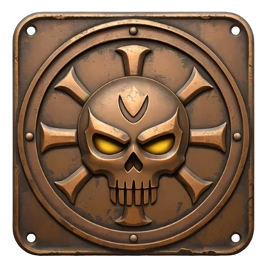 dirty old faction emblem sticker