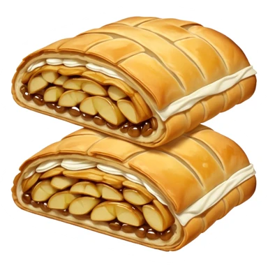 strudl aux pommes sticker