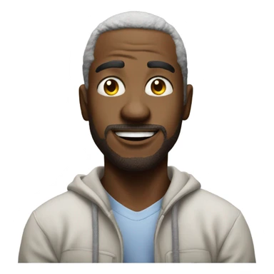 create a emoji cartoon character concept idea based on this photo  sticker