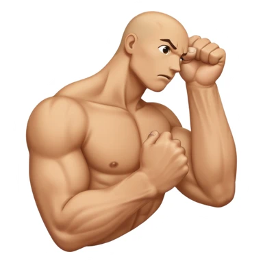 Palm in the stomach sticker