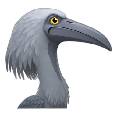 shoebill sticker