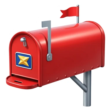 Post office logo sticker
