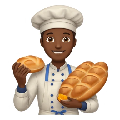Street Baker man  sticker