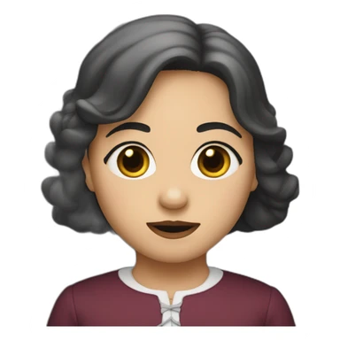 esther, the orphan, horror movie sticker