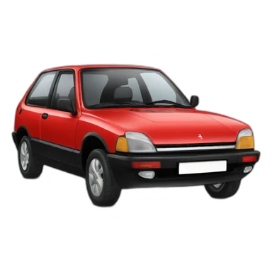 404 car Peugeot red and black sticker