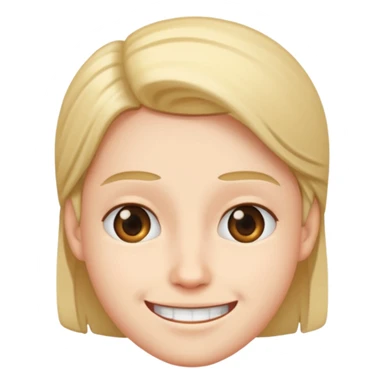 awkward smile sticker