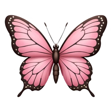 Mariposa rosada  sticker