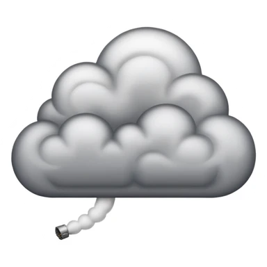 A fight cloud sticker