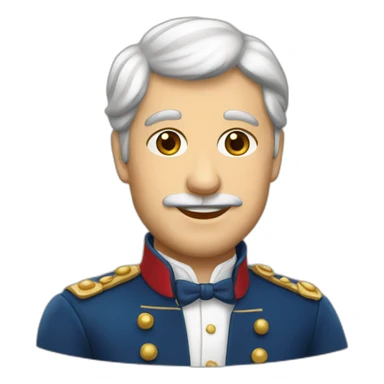 french man in french clothing sticker