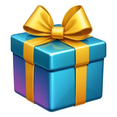 Corporate Gift icon and popper as a retro sticker  sticker