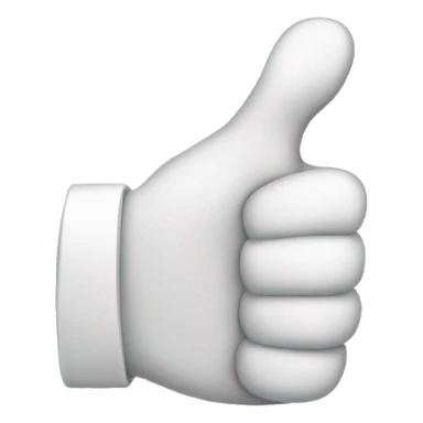 hand thumbs down dislike -1 sticker