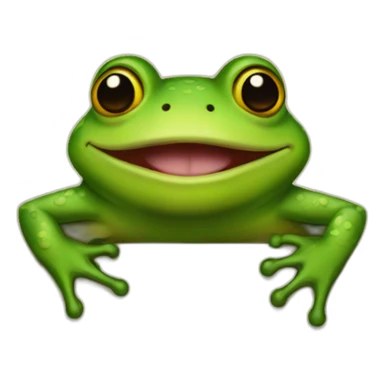 frog bard sticker