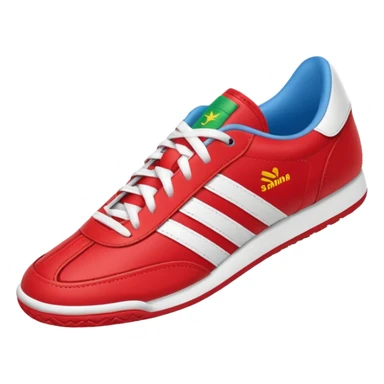 TENIS SAMBA ROSITAS sticker