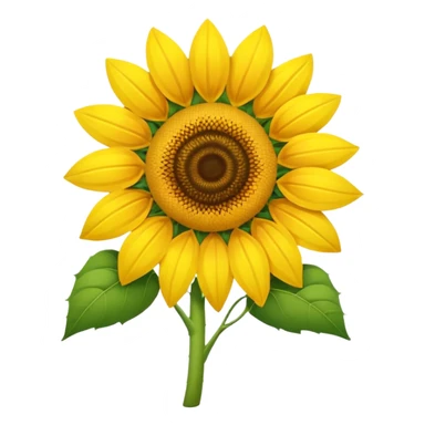 Sunflower yellow  sticker