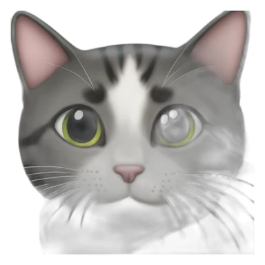 une baleine sur un chat sticker