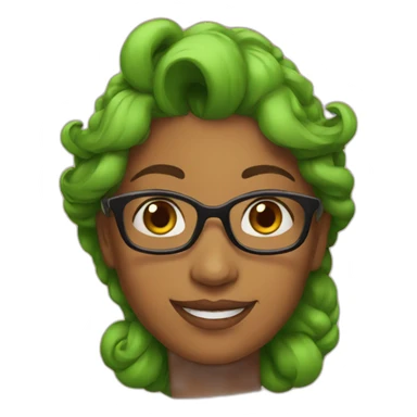 Mother christmas happy sticker