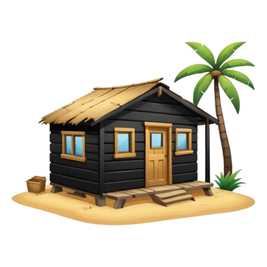 Poor shack Mexico  sticker