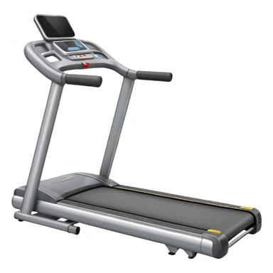 empty treadmill without anyone standing on it sticker