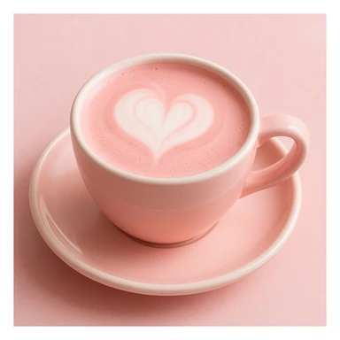 light pink coffee, variation 1 sticker