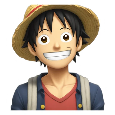 Luffy   ci   meur sticker