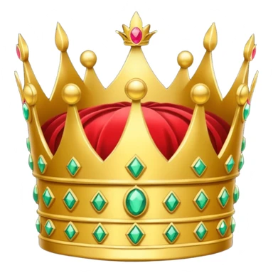 create an icon of an emperor crown with amazing details and looks insane sticker