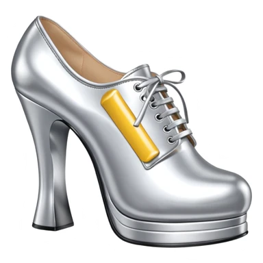 Moschino spam can shoe sculpture  sticker