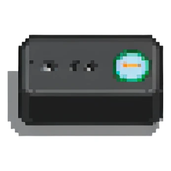 horizontal button sticker