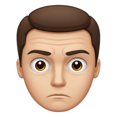 Emoji igual a este:🤨 sticker