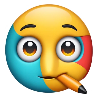 snipes app logo, simple and recognizable emoji style sticker