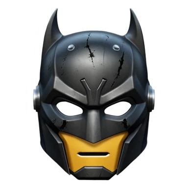 Dark Knight helmet sticker
