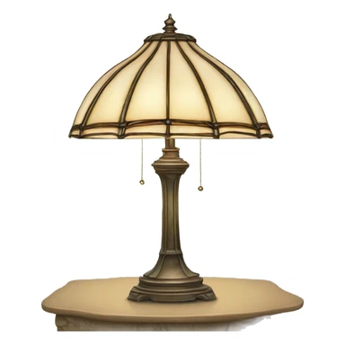 Tiffany lamp sticker