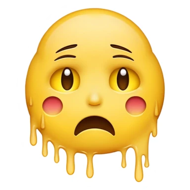 Emoji of agony and despair  sticker