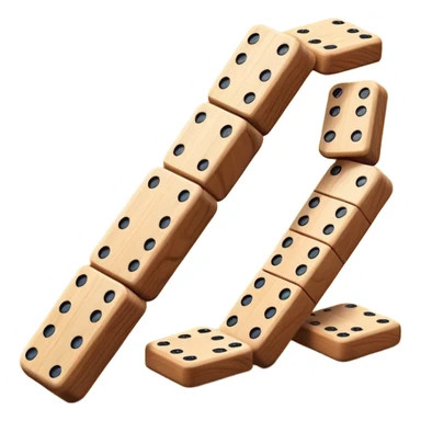 Domino Effect sticker