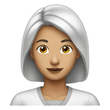 Une femme voilee sticker