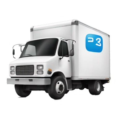 Box truck with “PGS” letters on the side sticker